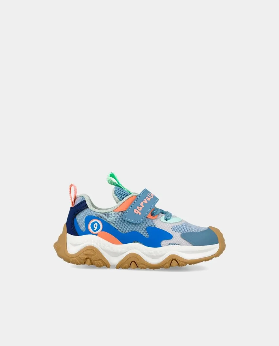 Детские спортивные кроссовки с защитой носка и шнурками-липучками Garvalín, синий
Детские спортивные кроссовки с защитой носка и шнурками-липучками Garvalín, синий