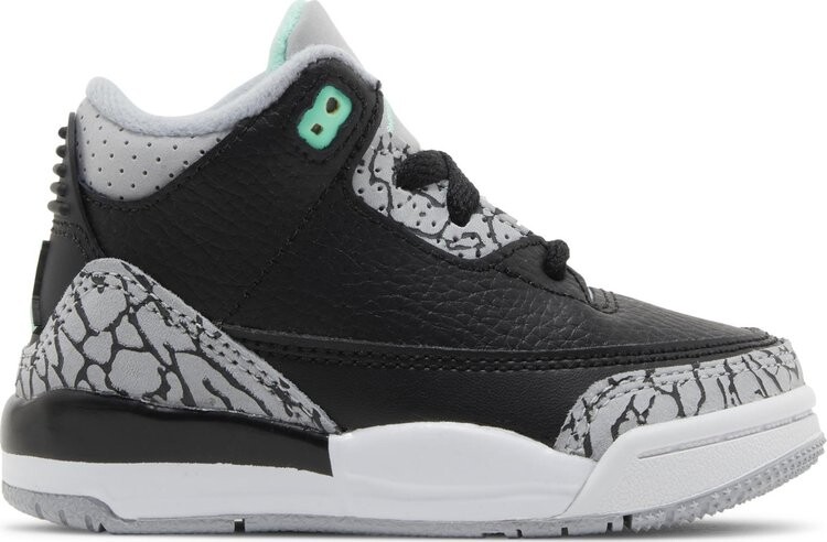 Кроссовки Air Jordan 3 Retro TD 'Green Glow', черный
Кроссовки Air Jordan 3 Retro TD 'Green Glow', черный
