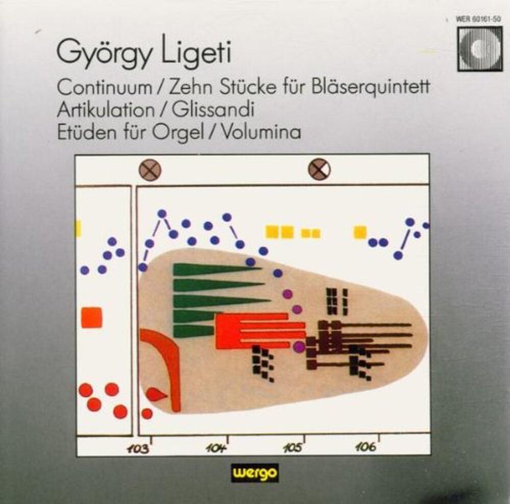 Диск CD Continuum. 10 Pcs For Winds.ar - György Ligeti, Southwest German Radio Wind Quintet, Helmut Koch, Cornelius Cardew, Gottfried Michael Koenig
Диск CD Continuum. 10 Pcs For Winds.ar - György Ligeti, Southwest German Radio Wind Quintet, Helmut Koch, Cornelius Cardew, Gottfried Michael Koenig