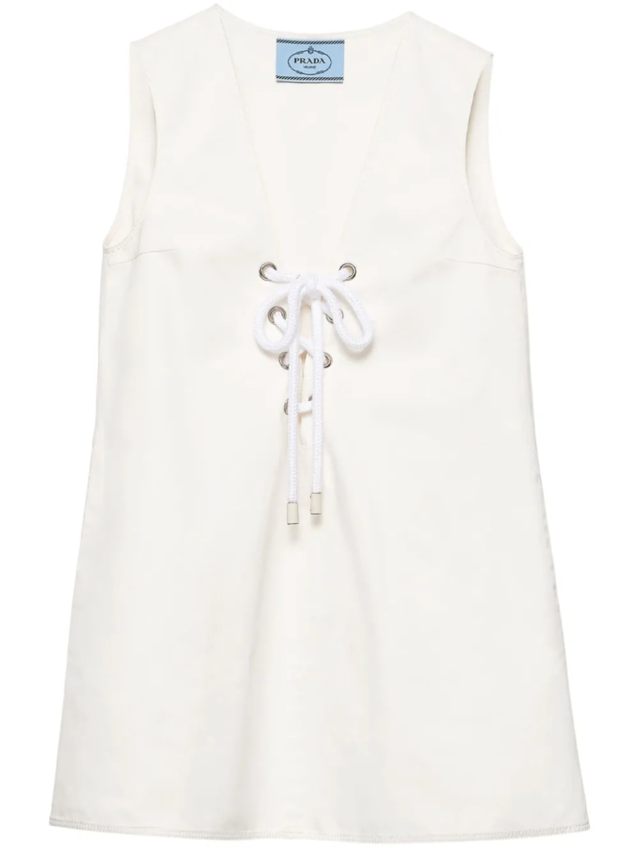 Мини-платье Prada сатин, белый
Мини-платье Prada сатин, белый
