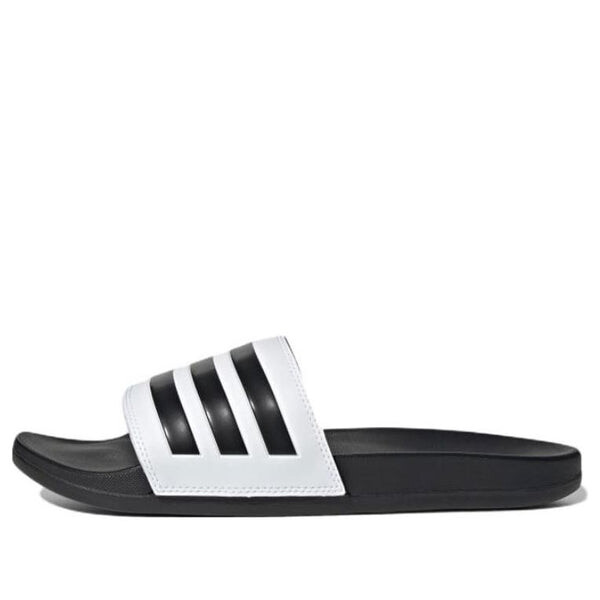 Тапочки adilette comfort slide 'white black' Adidas, черный
Тапочки adilette comfort slide 'white black' Adidas, черный