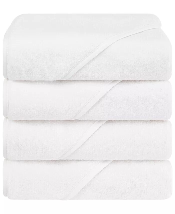 Набор детских банных полотенец с капюшоном, 4 предмета American Soft Linen, белый
Набор детских банных полотенец с капюшоном, 4 предмета American Soft Linen, белый