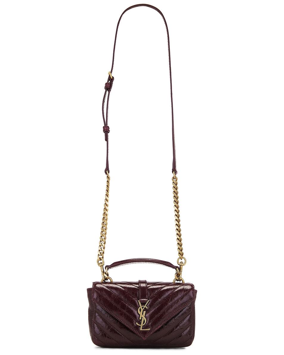 Мини-сумка на цепочке College Saint Laurent, Hot Wine
Мини-сумка на цепочке College Saint Laurent, Hot Wine