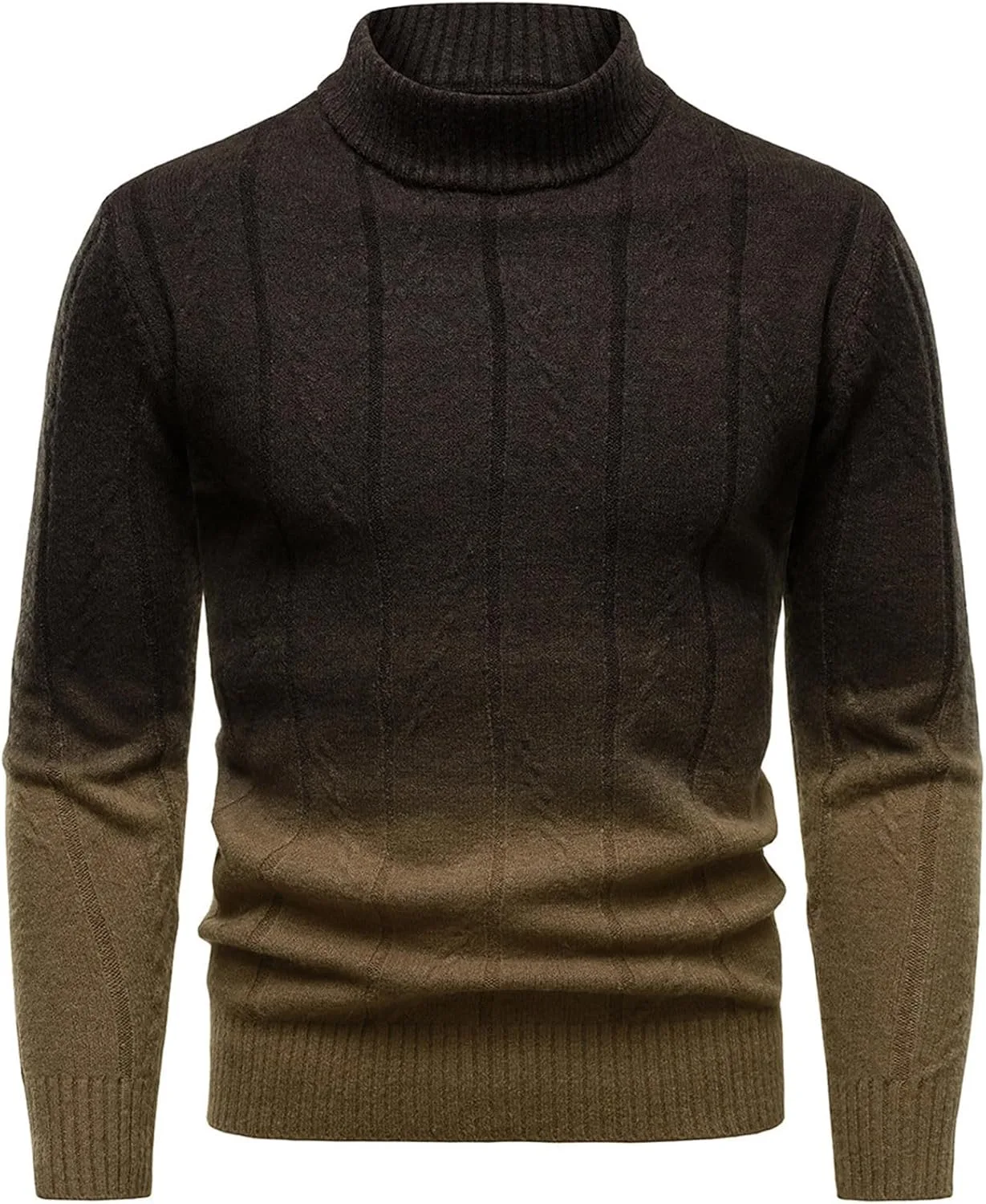 Мужской пуловер с длинным рукавом, градиентный цветной блок, slim fit
Мужской пуловер с длинным рукавом, градиентный цветной блок, slim fit