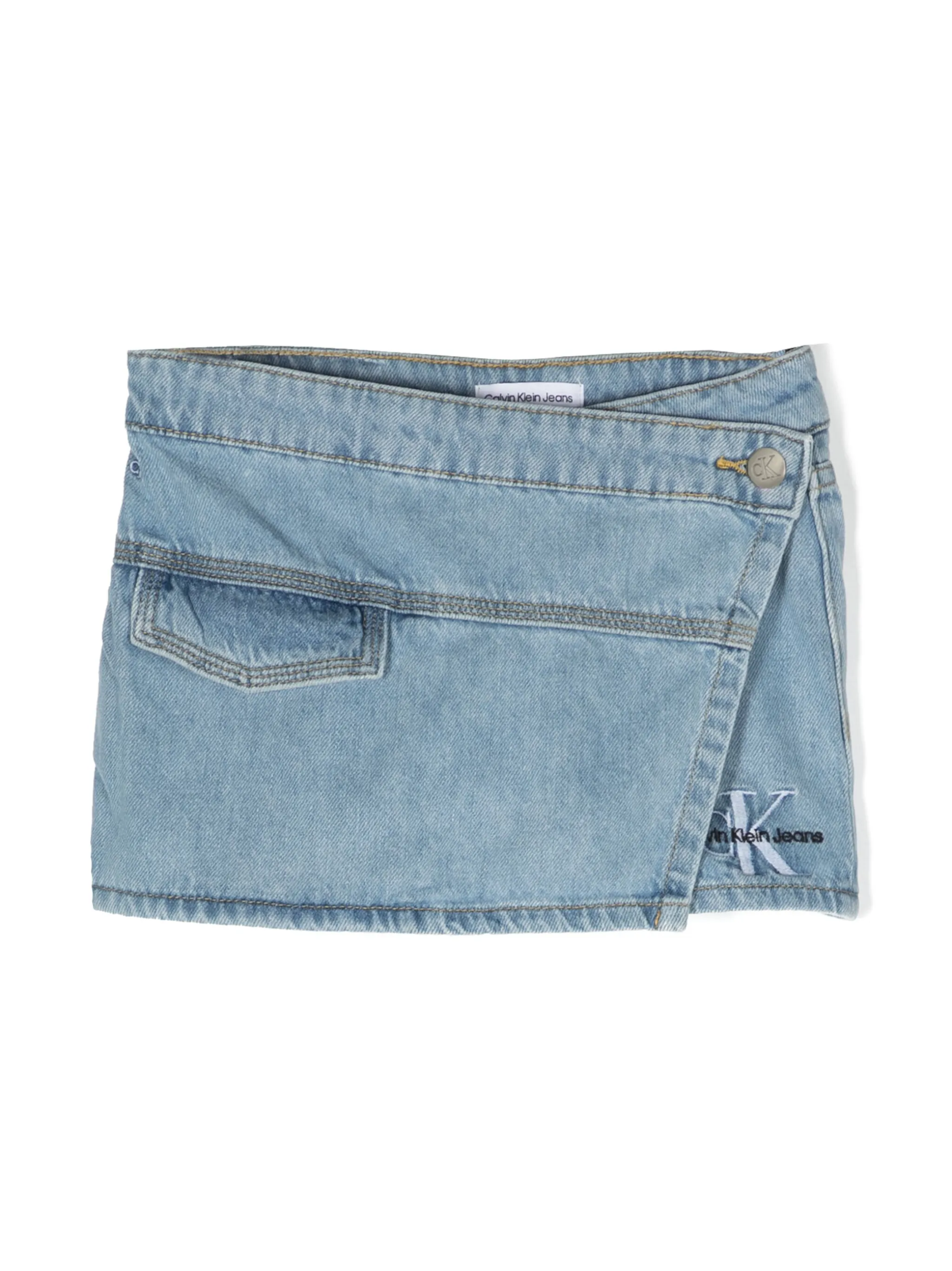 Джинсовые шорты с вышитым логотипом Calvin Klein Kids, синий
Джинсовые шорты с вышитым логотипом Calvin Klein Kids, синий