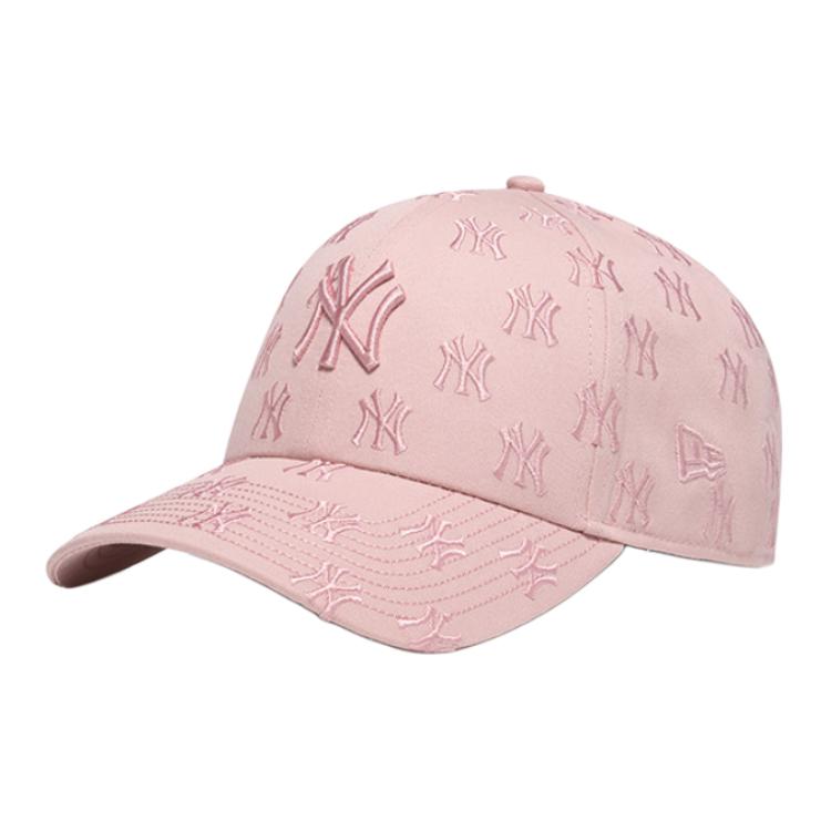 New Era Хлопковая бейсболка унисекс розовая, Pink 
New Era Хлопковая бейсболка унисекс розовая, Pink