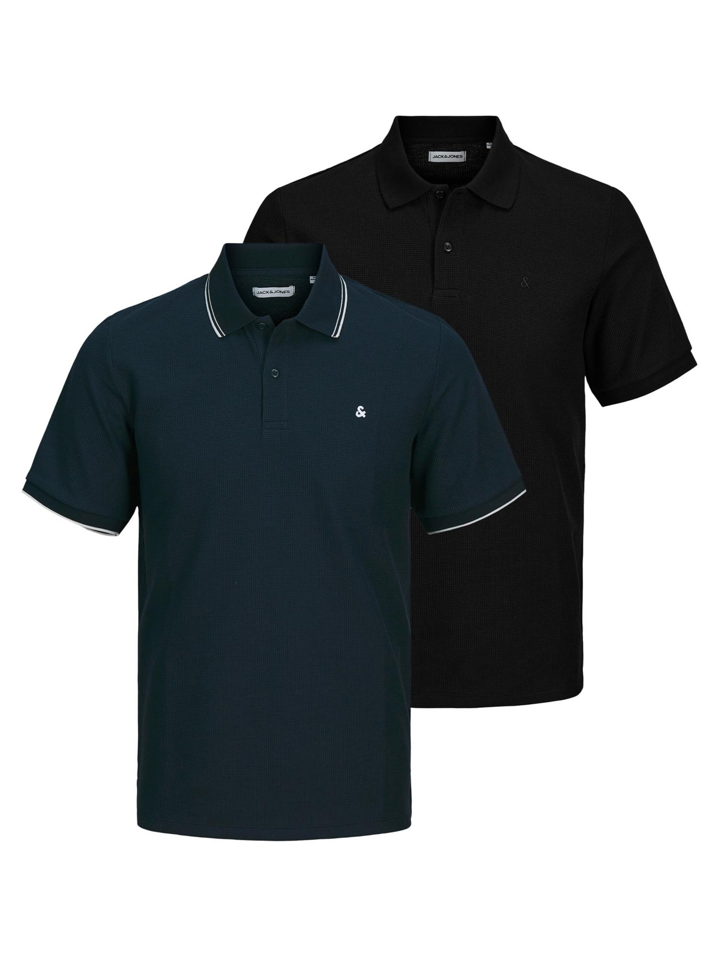 JACK & JONES Поло 'Austin' в черном дениме
JACK & JONES Поло 'Austin' в черном дениме