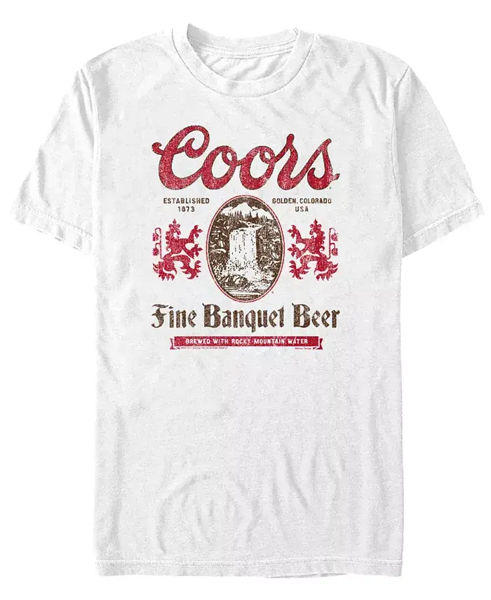 Мужская футболка с коротким рукавом Banquet Beer Coors Brewing Company, белый
Мужская футболка с коротким рукавом Banquet Beer Coors Brewing Company, белый