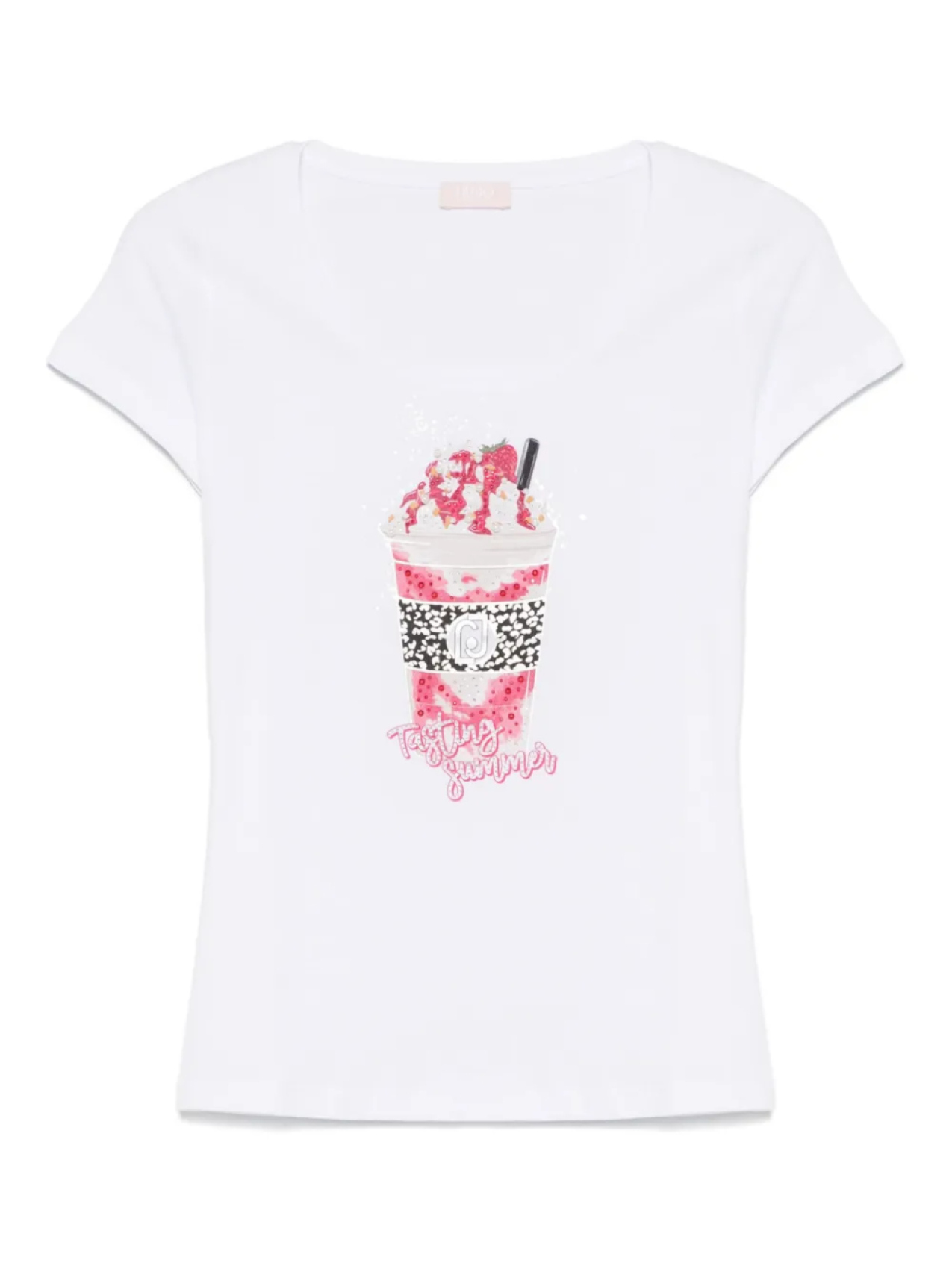 Декорированная футболка LIU JO, белый
Декорированная футболка LIU JO, белый