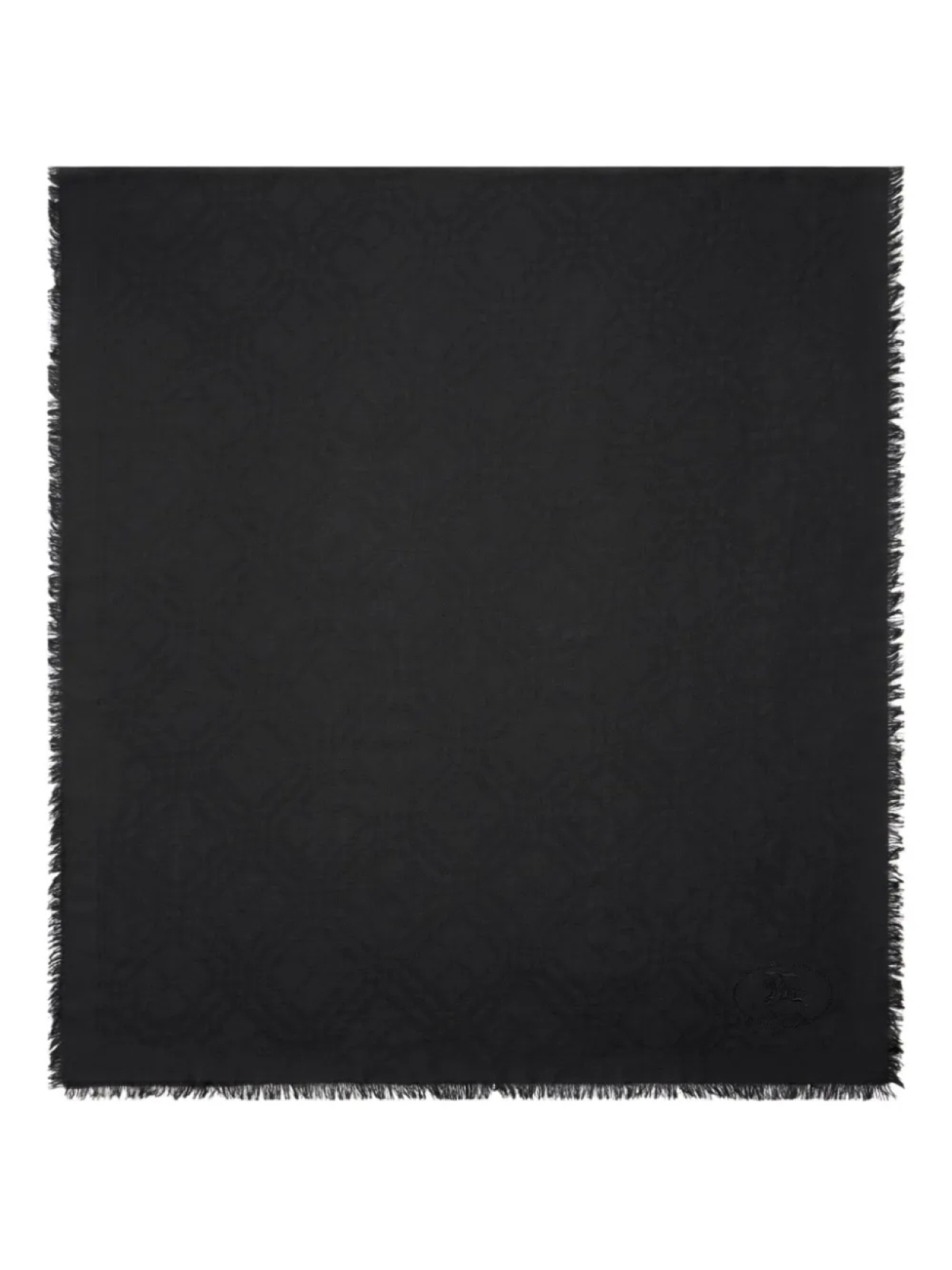 Шарф из смесового шелка Burberry, черный
Шарф из смесового шелка Burberry, черный