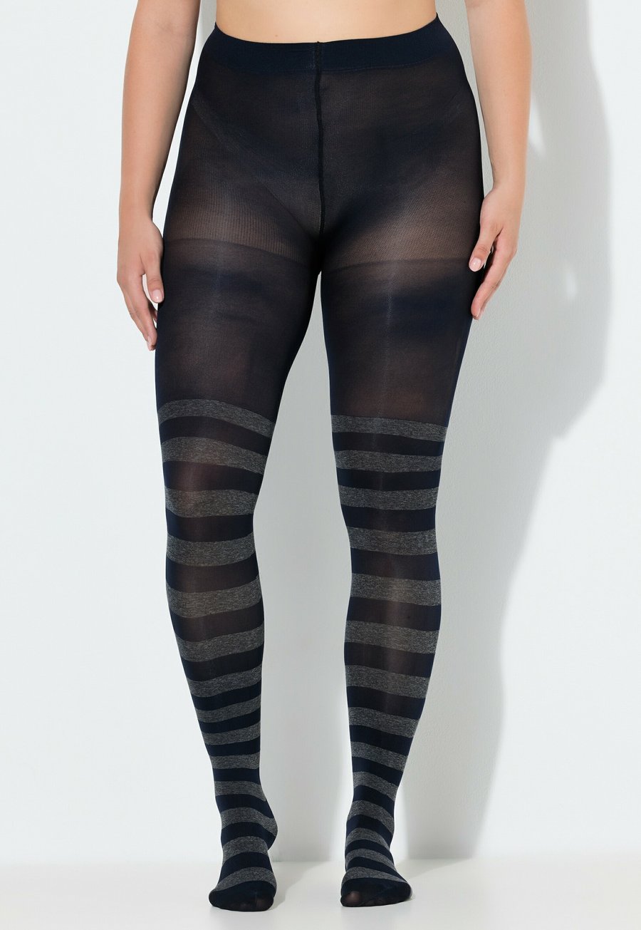 Тайтсы Ulla Popken STRIPED ILLUSION OTK, Midnight Blue/Black
Тайтсы Ulla Popken STRIPED ILLUSION OTK, Midnight Blue/Black