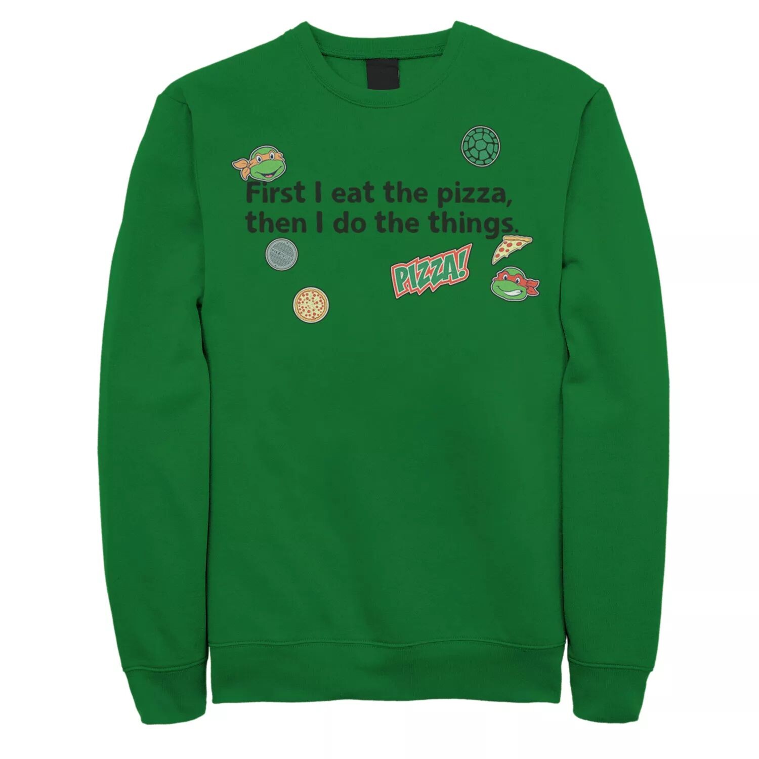 Мужской свитшот Teenage Mutant Ninja Turtles Pizza First Things Second Licensed Character
Мужской свитшот Teenage Mutant Ninja Turtles Pizza First Things Second Licensed Character