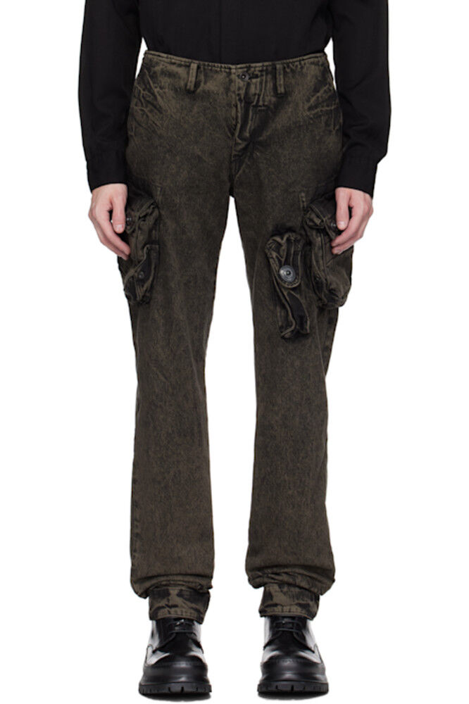 Серые узкие джинсовые брюки-карго Gasmask Julius
Серые узкие джинсовые брюки-карго Gasmask Julius