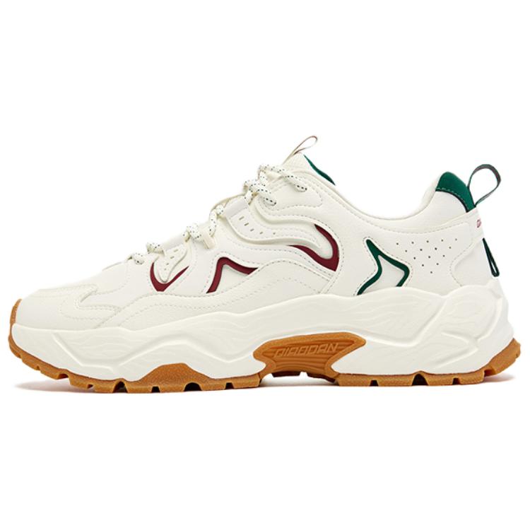 QIAODAN Дышащие и легкие низкие повседневные мужские туфли цвета слоновой кости и зеленого цвета Verona
QIAODAN Дышащие и легкие низкие повседневные мужские туфли цвета слоновой кости и зеленого цвета Verona