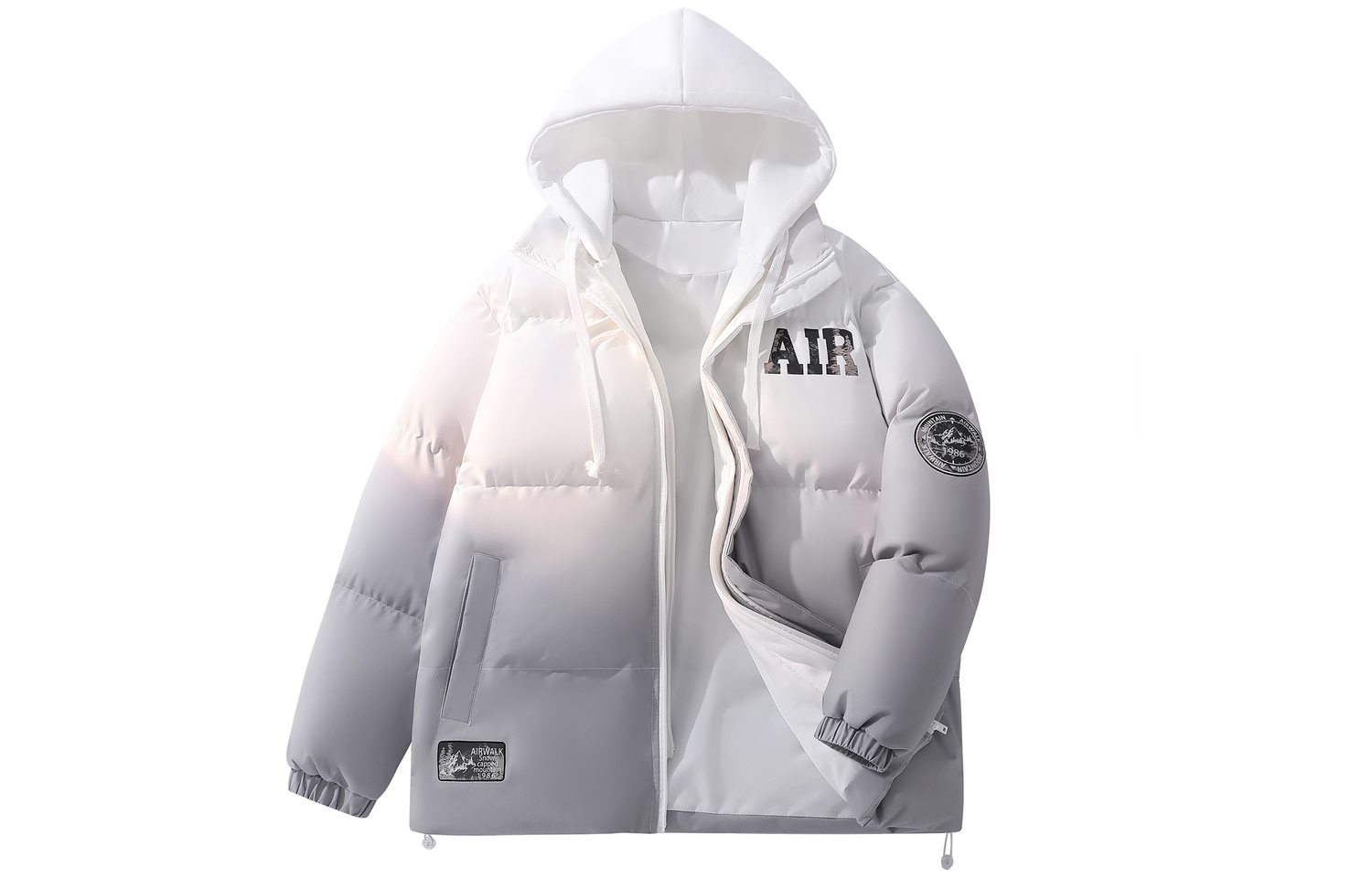 Пуховик Unisex Airwalk, серебряный
Пуховик Unisex Airwalk, серебряный