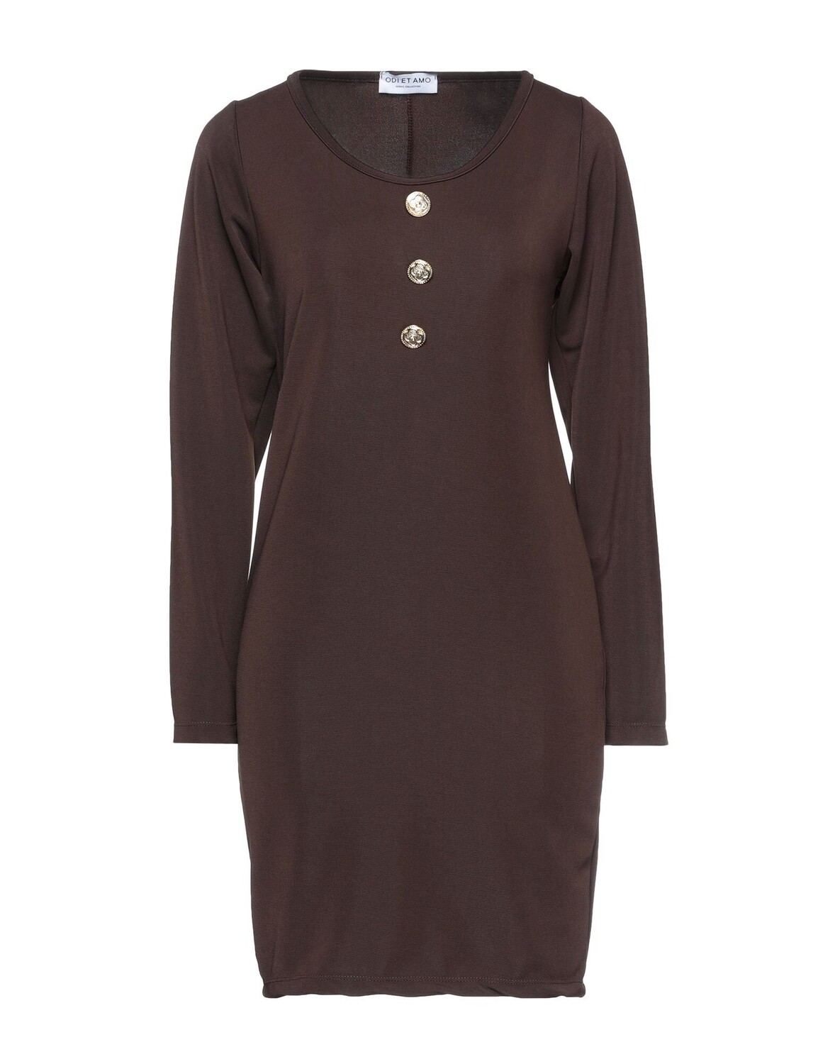Платье Odi Et Amo, темно-коричневый
Платье Odi Et Amo, темно-коричневый