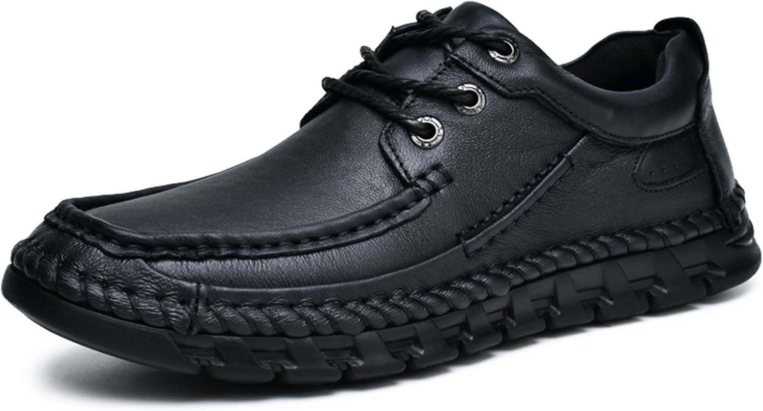 Мужские премиальные прогулочные туфли из первой прослойки телячьей кожи, плоские повседневные туфли, повседневные лоферы для мужчин, кожаные кроссовки, обувь для вождения, ручная прошивка, два варианта застежки Generic, черный
Мужские премиальные прогулочные туфли из первой прослойки телячьей кожи, плоские повседневные туфли, повседневные лоферы для мужчин, кожаные кроссовки, обувь для вождения, ручная прошивка, два варианта застежки Generic, черный