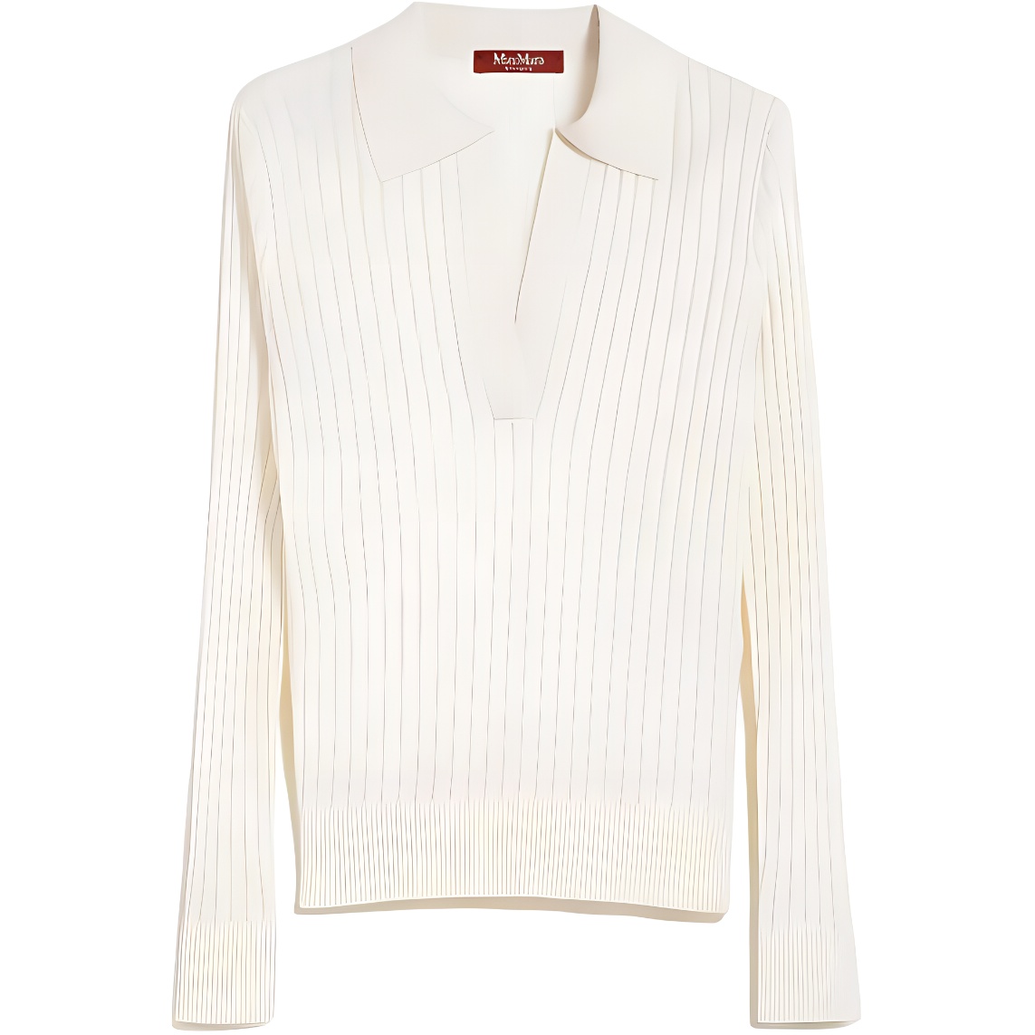 Свитер из шерсти и шелка с воротником поло для женщин белый MaxMara
Свитер из шерсти и шелка с воротником поло для женщин белый MaxMara