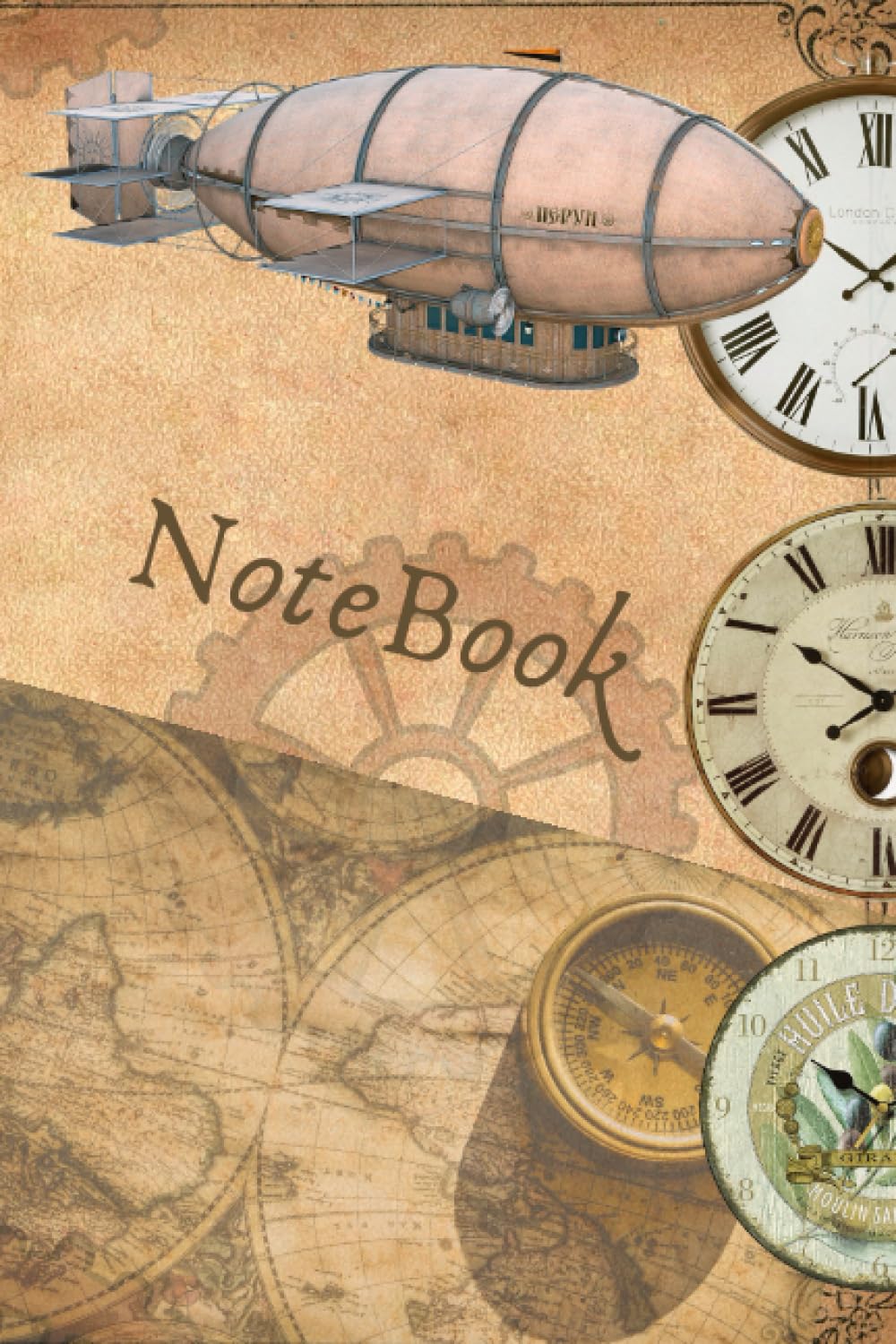 Steampunk Notebook: Written Record of Your Thoughts, Dreams and Ideas.: 120 pages, ideal gift for Mom, Dad, Son or Daughter (Independently published)
Steampunk Notebook: Written Record of Your Thoughts, Dreams and Ideas.: 120 pages, ideal gift for Mom, Dad, Son or Daughter (Independently published)