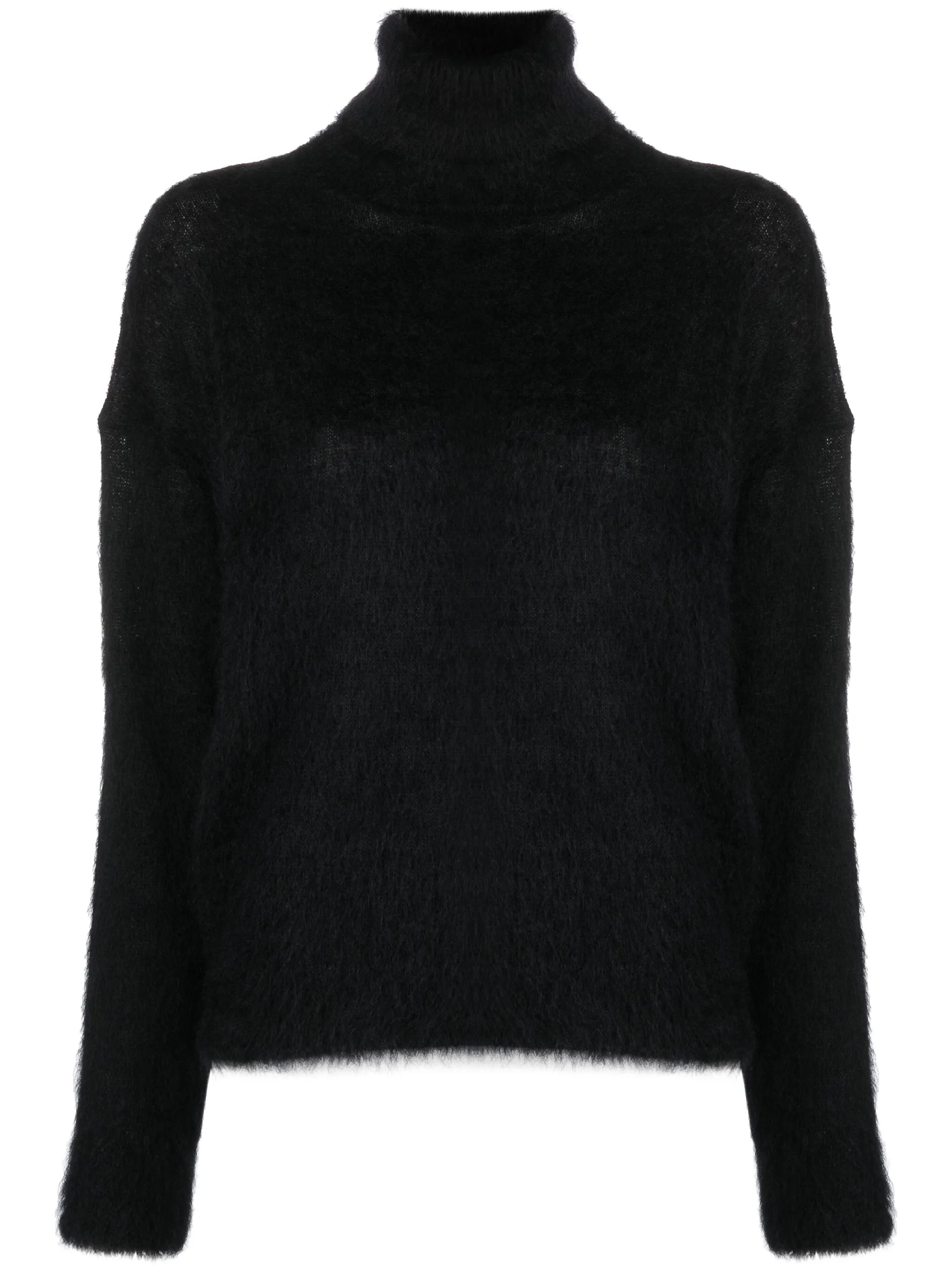 Джемпер с высоким воротником Saint Laurent, черный
Джемпер с высоким воротником Saint Laurent, черный