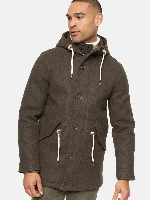 Пальто инчристоф Indicode, коричневый
Пальто инчристоф Indicode, коричневый