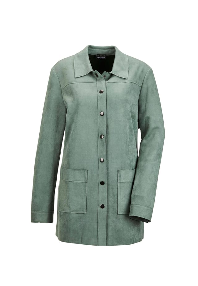 Короткий размер: короткое пальто Goldner, зеленый
Короткий размер: короткое пальто Goldner, зеленый