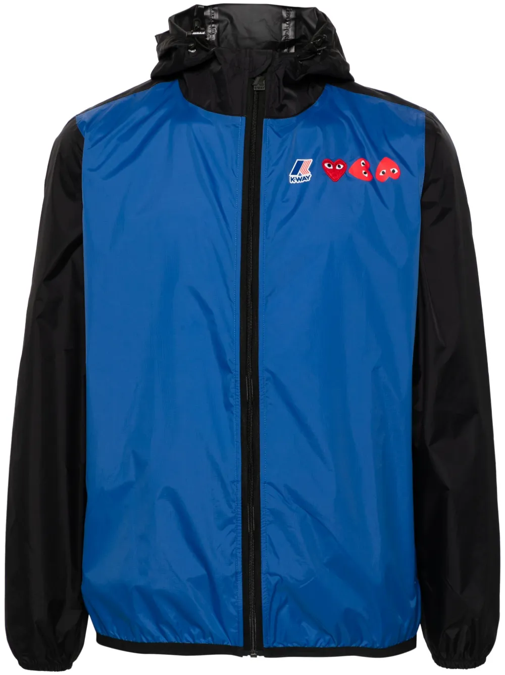 Куртка Claude с капюшоном из коллаборации с K-Way Comme Des Garçons Play, синий
Куртка Claude с капюшоном из коллаборации с K-Way Comme Des Garçons Play, синий