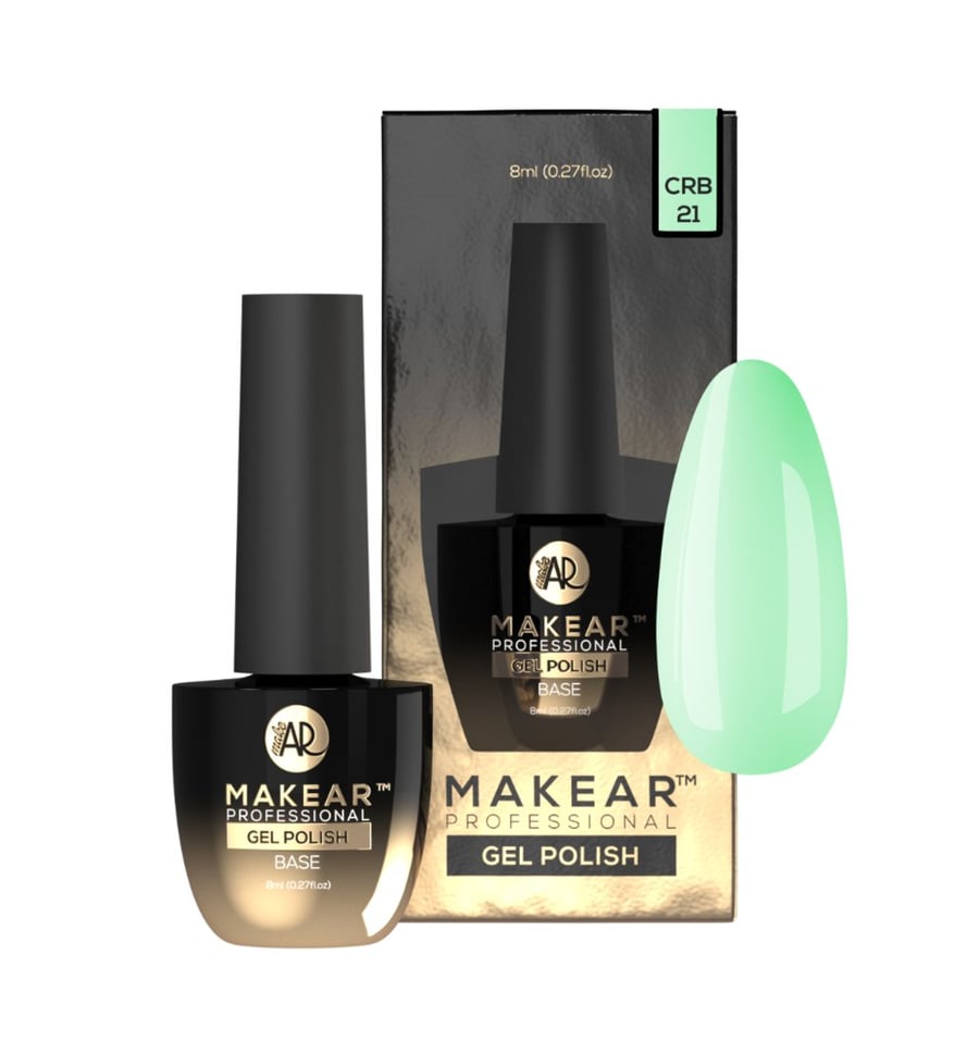 Makear Rubber Base CRB21 Bubble Green, 8 мл
Makear Rubber Base CRB21 Bubble Green, 8 мл