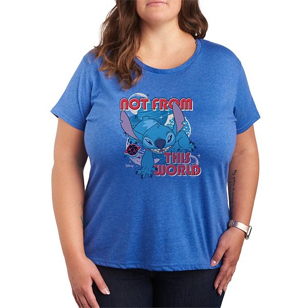 Футболка Plus size Lilo & Stitch Not From This World Disney
Футболка Plus size Lilo & Stitch Not From This World Disney