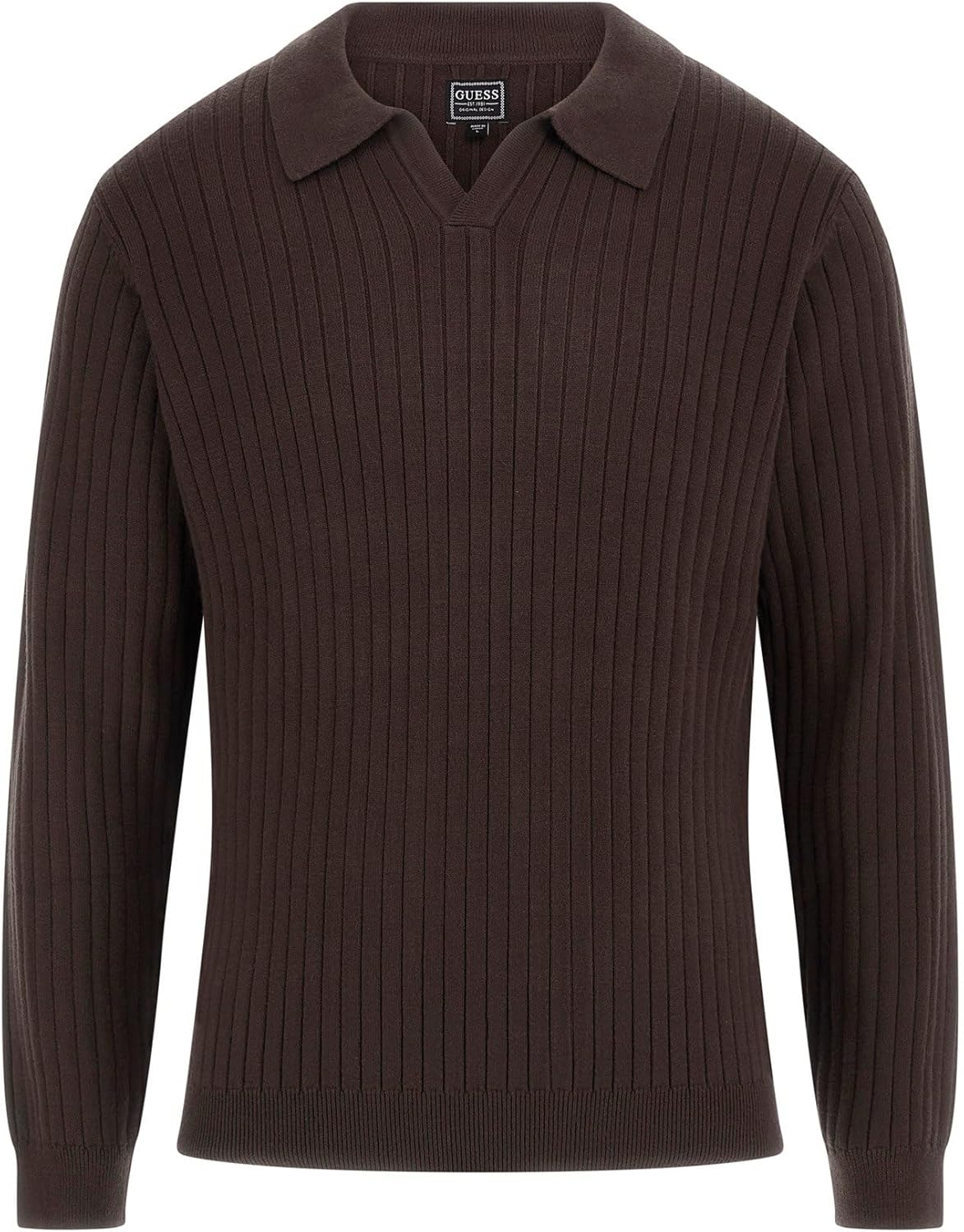 GUESS Мужская поло Duke с длинным рукавом и широкой резинкой, Espresso Brown, Коричневый, GUESS Мужская поло Duke с длинным рукавом и широкой резинкой, Espresso Brown
GUESS Мужская поло Duke с длинным рукавом и широкой резинкой, Espresso Brown, Коричневый, GUESS Мужская поло Duke с длинным рукавом и широкой резинкой, Espresso Brown