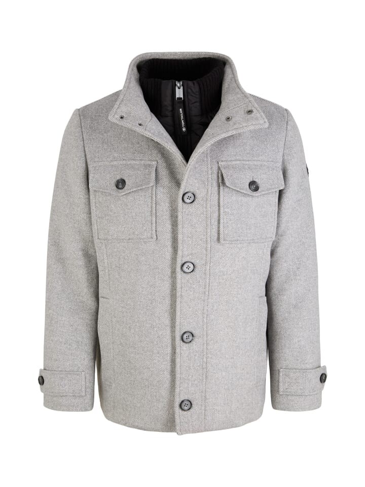 Демисезонная куртка Tom Tailor, серый
Демисезонная куртка Tom Tailor, серый