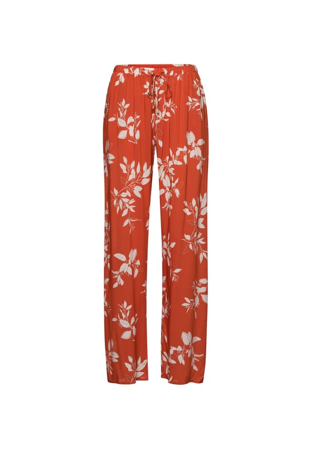 Пижамные штаны для сна и отдыха Hanro, цвет tangerine flowers
Пижамные штаны для сна и отдыха Hanro, цвет tangerine flowers