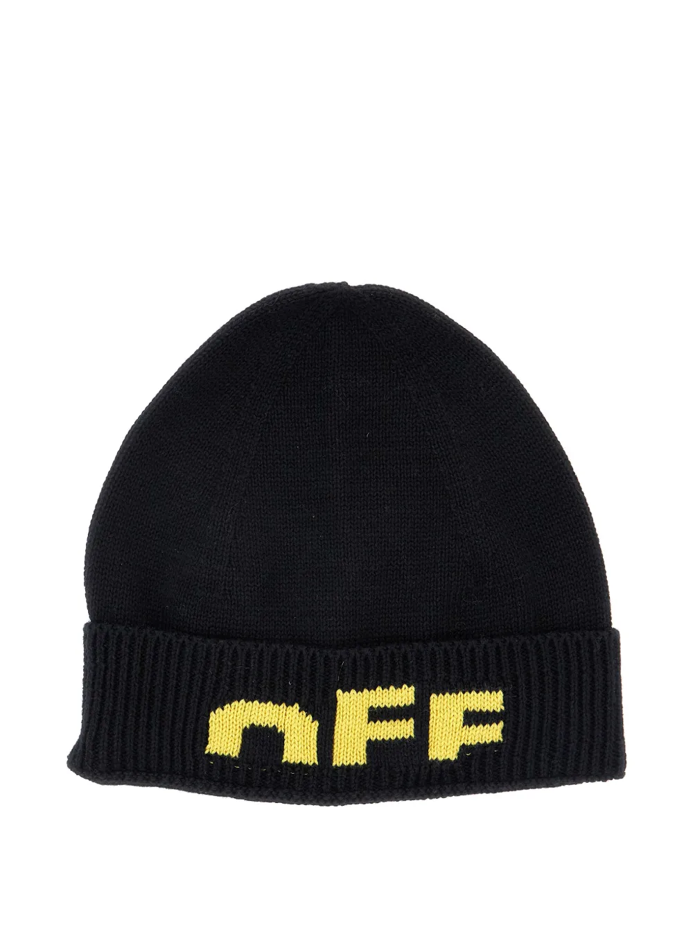 Шапка-бини с логотипом OFF-WHITE KIDS, черный 
Шапка-бини с логотипом OFF-WHITE KIDS, черный