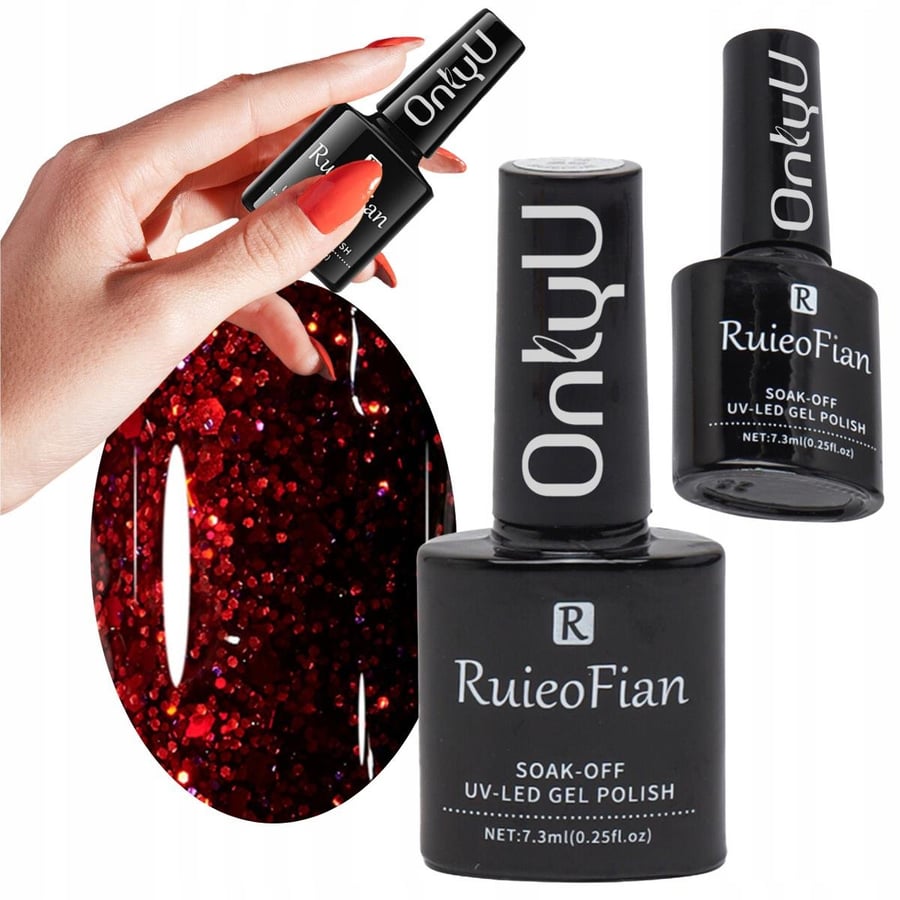 ЧЕРНЫЙ С КРАСНЫМИ БЛЕСТКАМИ ГИБРИДНЫЙ ЛАК ДЛЯ НОГТЕЙ С УФ-ЛАКОМ/L142 OnlyU
ЧЕРНЫЙ С КРАСНЫМИ БЛЕСТКАМИ ГИБРИДНЫЙ ЛАК ДЛЯ НОГТЕЙ С УФ-ЛАКОМ/L142 OnlyU