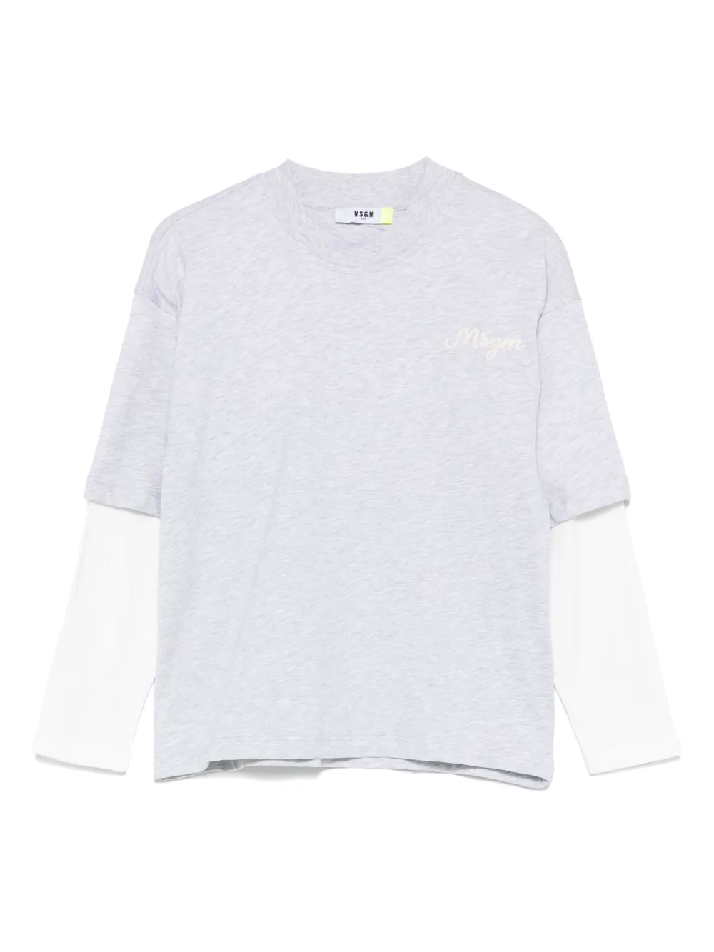 Многослойный топ с длинными рукавами Msgm Kids, серый
Многослойный топ с длинными рукавами Msgm Kids, серый