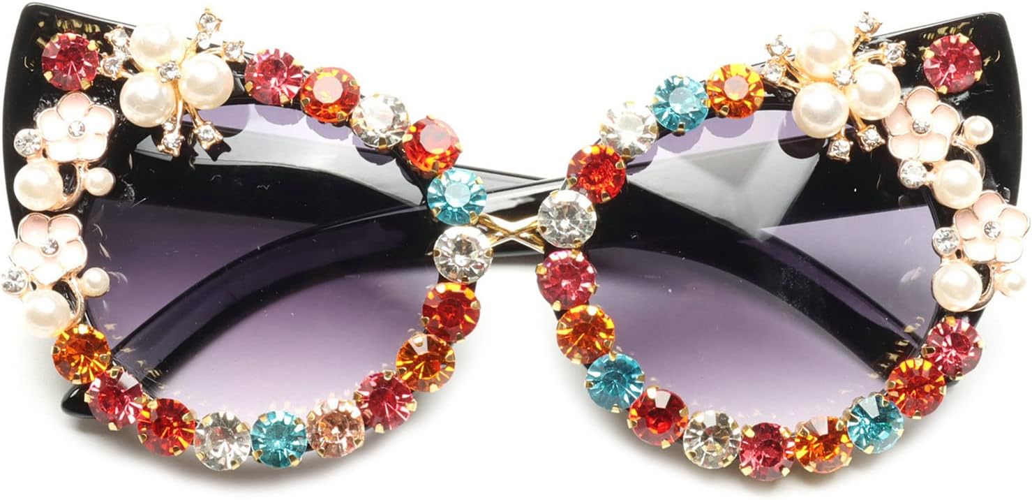 Солнцезащитные очки «Кошачий глаз» с бриллиантами, женские, ручная работа, цветочный узор, разноцветные стразы, блестящие жемчужные бриллианты, кристаллы COTIA, Black1
Солнцезащитные очки «Кошачий глаз» с бриллиантами, женские, ручная работа, цветочный узор, разноцветные стразы, блестящие жемчужные бриллианты, кристаллы COTIA, Black1