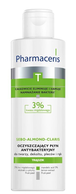 Pharmaceris T Sebo-Almond-Claris лосьон для лица, 190 ml
Pharmaceris T Sebo-Almond-Claris лосьон для лица, 190 ml