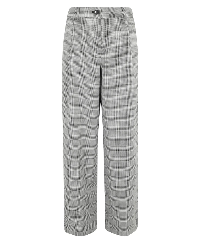 Широкие брюки для инвестиций, черные и белые Essentiel Antwerp, серый
Широкие брюки для инвестиций, черные и белые Essentiel Antwerp, серый