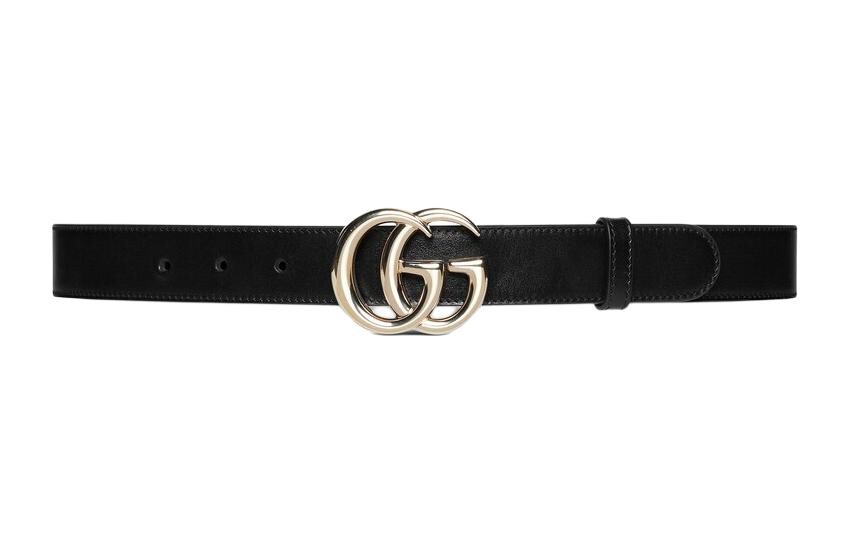Ремень кожаный Gucci Logo Plaque, черный
Ремень кожаный Gucci Logo Plaque, черный