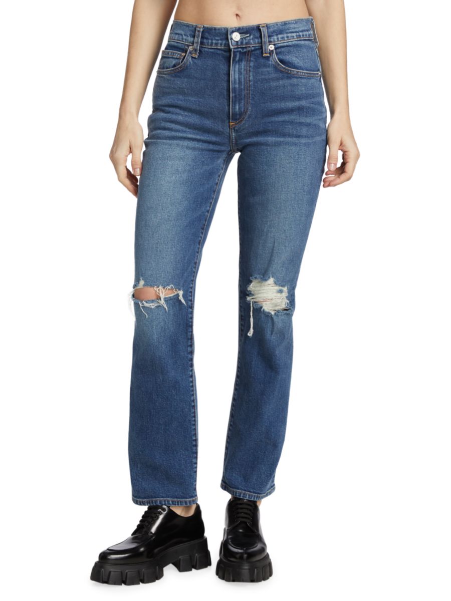 Джинсы Isla High Rise с потертостями и прямыми штанинами Le Jean, синий
Джинсы Isla High Rise с потертостями и прямыми штанинами Le Jean, синий