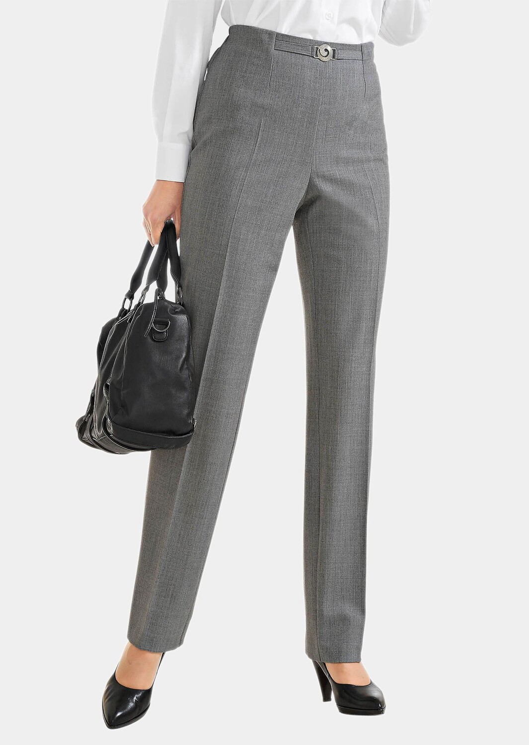 Тканевые брюки GOLDNER Schurwoll Schlupf MARTHA, цвет silbergrau/melange
Тканевые брюки GOLDNER Schurwoll Schlupf MARTHA, цвет silbergrau/melange