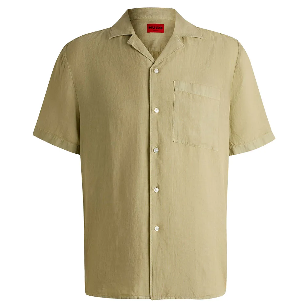 Рубашка с коротким рукавом HUGO Ellino 01, бежевый
Рубашка с коротким рукавом HUGO Ellino 01, бежевый