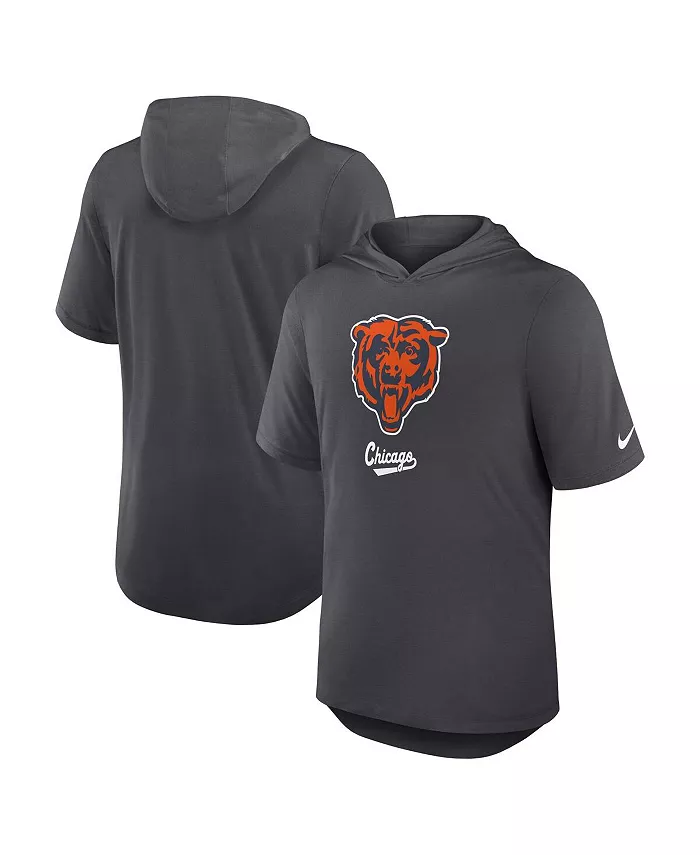 Мужская футболка-худи с капюшоном Chicago Bears Tri-Blend антрацитового цвета Nike
Мужская футболка-худи с капюшоном Chicago Bears Tri-Blend антрацитового цвета Nike