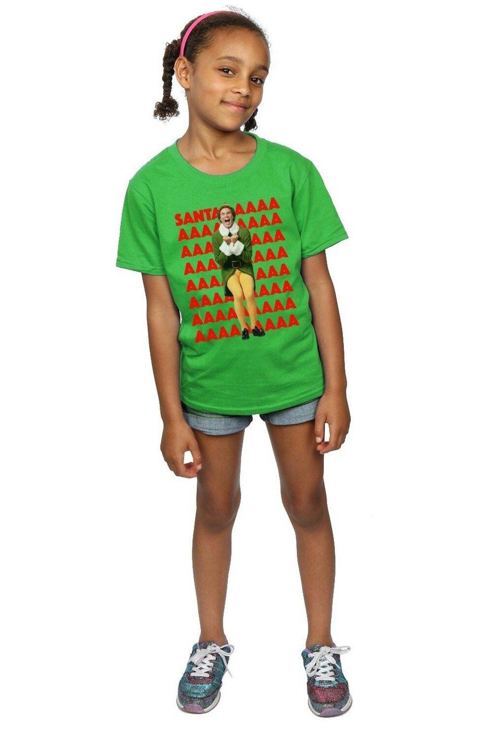 Хлопковая футболка Buddy Santa Scream Elf, зеленый
Хлопковая футболка Buddy Santa Scream Elf, зеленый