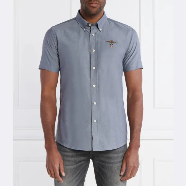 Рубашка mc стандартного кроя Aeronautica Militare, синий
Рубашка mc стандартного кроя Aeronautica Militare, синий