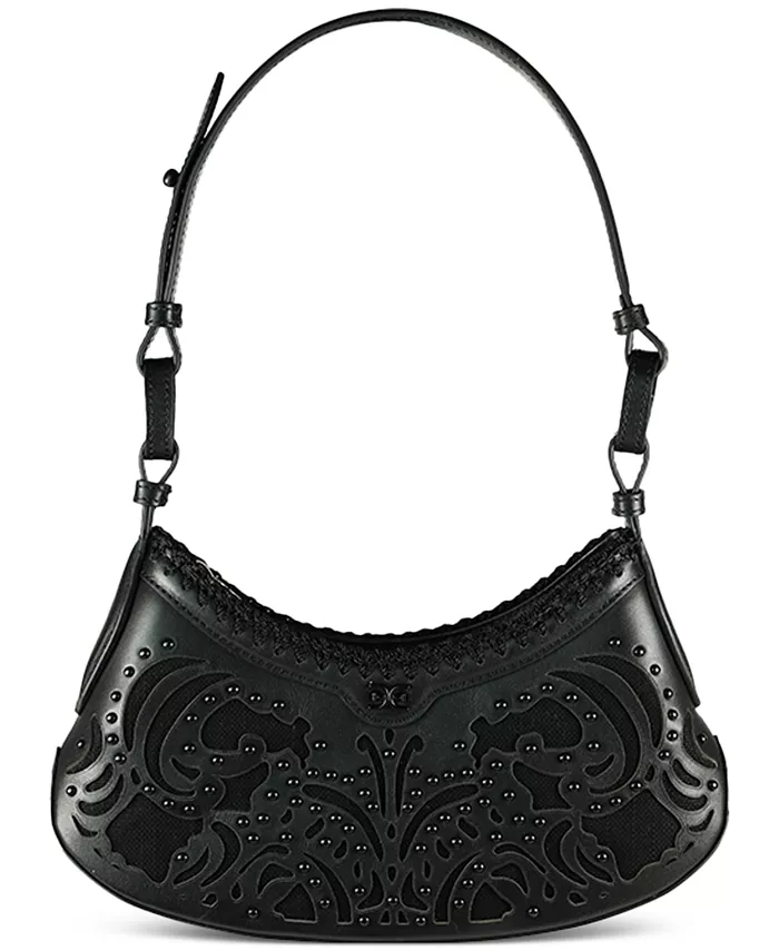 Сумка через плечо Willette Floral с вырезанным цветочным узором из кожи Sam Edelman, черный
Сумка через плечо Willette Floral с вырезанным цветочным узором из кожи Sam Edelman, черный