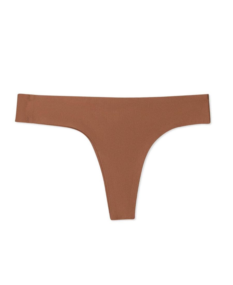 Женские бесшовные трусики-стринги Capezio, Mocha
Женские бесшовные трусики-стринги Capezio, Mocha