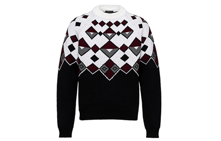 Свитер мужской Prada, черный / белый / коричневый
Свитер мужской Prada, черный / белый / коричневый