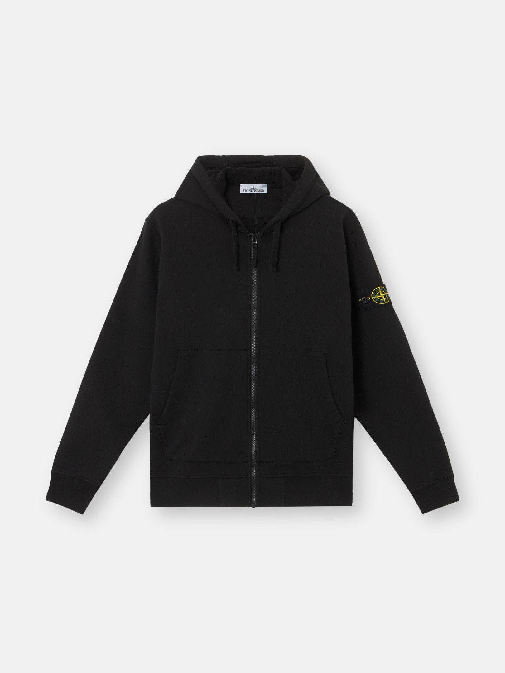 Толстовка прямого кроя с капюшоном на молнии и карманами Stone Island 6100061 ORGANIC COTTON FLEECE, черный
Толстовка прямого кроя с капюшоном на молнии и карманами Stone Island 6100061 ORGANIC COTTON FLEECE, черный