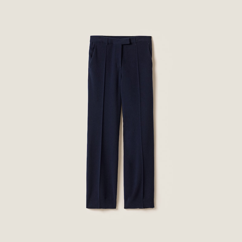 Брюки из шерсти и кашемира Miu Miu, синий
Брюки из шерсти и кашемира Miu Miu, синий